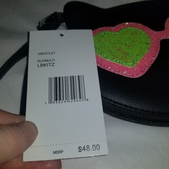 Luv Betsey Johnson Cat Wristlet - Picture 4 of 4